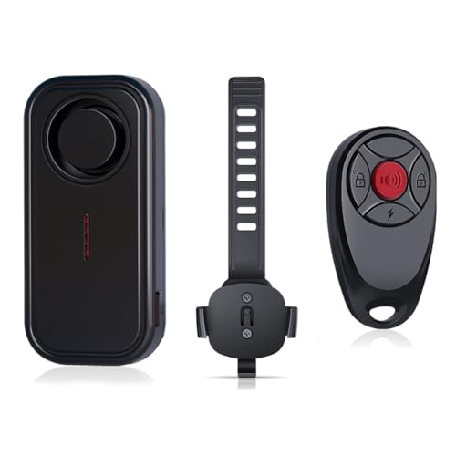 Kdouehg Motorrad-Einbrecher Alarm Wireless mit IP66 Wasserdichtes Diebstahl-Vibrationssicherheit und LED-Licht für Fahrräder Kdouehg Motorrad-Einbrecher Alarm Wireless mit IP66 Wasserdichtes Diebstahl-Vibrationssicherheit und LED-Licht für Fahrräder von Kdouehg