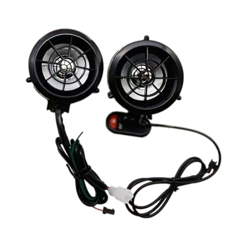 Kdouehg Motorrad-Soundsystem, Blinklichter, Bluetooth, MP3-FM-Radio-Player, Stereo-Lautsprecher, Musikverstärker Kdouehg Motorrad-Soundsystem, Blinklichter, Bluetooth, MP3-FM-Radio-Player, Stereo-Lautsprecher, Musikverstärker von Kdouehg