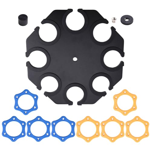 Kdouehg Multi-Mikrofonhalter für Kabelgebundene und Kabellose Mikrofone, für Bis zu 8 Mikrofone, Schwarz Kdouehg Multi-Mikrofonhalter für Kabelgebundene und Kabellose Mikrofone, für Bis zu 8 Mikrofone, Schwarz von Kdouehg