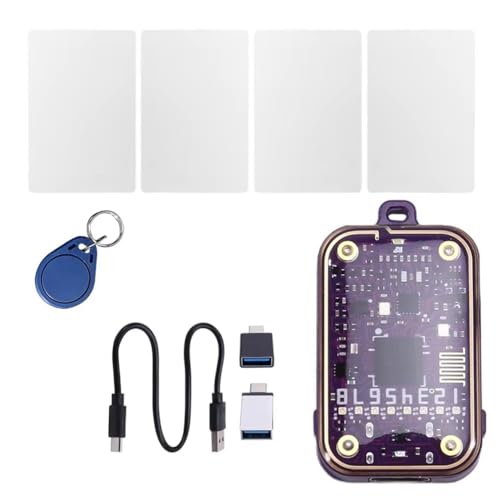 Kdouehg RFID-Chipkartenleser, Smartcard-Emulator, EM125KHZ, IC/ID-Schlüsselanhänger, Decodierung, RFID-Emulator, Lese-/Schreibunterstützung, Kartenklon Kdouehg RFID-Chipkartenleser, Smartcard-Emulator, EM125KHZ, IC/ID-Schlüsselanhänger, Decodierung, RFID-Emulator, Lese-/Schreibunterstützung, Kartenklon von Kdouehg