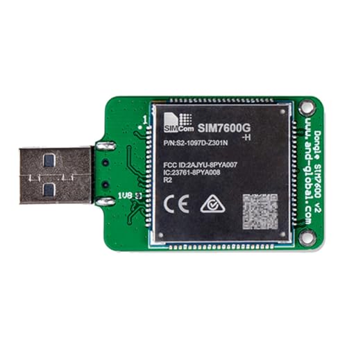 Kdouehg SIMCOM SIM7600G H USB Dongle HSPA+ GSM GPRS Edge UMTS LTE 4G Cat4 für SIM7600 SIM7500 SIM7600X-H Serie Kdouehg SIMCOM SIM7600G H USB Dongle HSPA+ GSM GPRS Edge UMTS LTE 4G Cat4 für SIM7600 SIM7500 SIM7600X-H Serie von Kdouehg