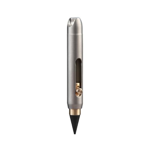Kdouehg Titanlegierung Stift Radierbare Bleistifte Tragbarer Taschenstift für Notizen Tragbarer Schlüsselanhänger-Anhänger Kdouehg Titanlegierung Stift Radierbare Bleistifte Tragbarer Taschenstift für Notizen Tragbarer Schlüsselanhänger-Anhänger von Kdouehg