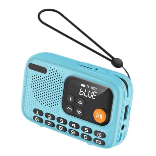 Kdouehg Tragbares FM-Radio Kabelloser Bluetooth-Lautsprecher mit LED-Bildschirm, Unterstützung für TF-Karte und U-Disk für Zuhause und Outdoor-Bereich Kdouehg Tragbares FM-Radio Kabelloser Bluetooth-Lautsprecher mit LED-Bildschirm, Unterstützung für TF-Karte und U-Disk für Zuhause und Outdoor-Bereich von Kdouehg