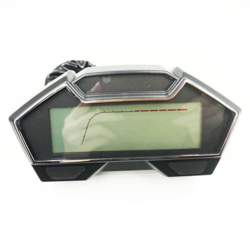 Kdouehg Universal Motorrad Tachometer Kilometerzähler Drehzahlmesser Drehzahlmesser Tachometer LCD Digitalanzeige Teile Kdouehg Universal Motorrad Tachometer Kilometerzähler Drehzahlmesser Drehzahlmesser Tachometer LCD Digitalanzeige Teile von Kdouehg