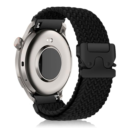 KeHowy 22mm Nylon Armband für Amazfit Balance/Bip 6/Bip 5/Cheetah Pro, Upgrades Elastisches Sport Geflochtenes Ersatzarmband für Amazfit GTR 4/3 Pro/3/GTR 2e/GTR 47mm/Stratos 3/2/Nexo - Schwarz KeHowy 22mm Nylon Armband für Amazfit Balance/Bip 6/Bip 5/Cheetah Pro, Upgrades Elastisches Sport Geflochtenes Ersatzarmband für Amazfit GTR 4/3 Pro/3/GTR 2e/GTR 47mm/Stratos 3/2/Nexo - Schwarz von KeHowy