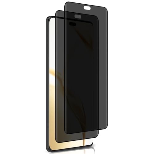 KeHowy Privacy Schutzfolie Kompatibel mit HONOR 200 Pro, [2 Stück] [9H Härte] [Anti-Kratzer] Anti Spy Displayschutz, Privacy Sichtschutz für HONOR 200 Pro von KeHowy