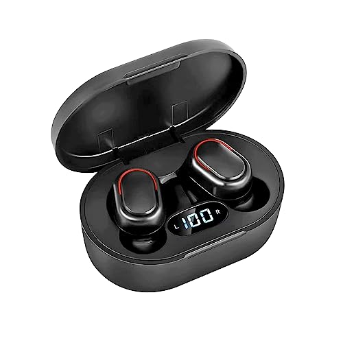 Bluetooth Kopfhörer,2023 Kopfhörer Kabellos In-Ear kopfhörer Bluetooth mit LED Anzeige,Tastesteuerung,Hi-Fi Stereo,25 Stunden Spielzeit mit Mic,für Arbeit und Studium von Kebensh