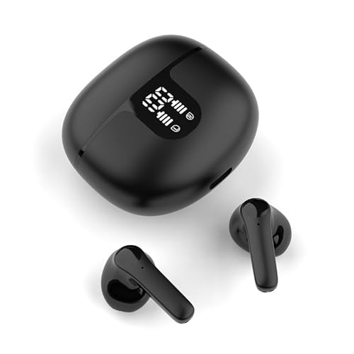 Bluetooth Kopfhörer,IPX7 Wasserdicht Wireless Kopfhörer,Kopfhörer Kabellos 5.1 HiFi Stereoklang,LED Anzeige Wireless Headphones,Touch Control Earbuds für iOS, Andriod von Kebensh