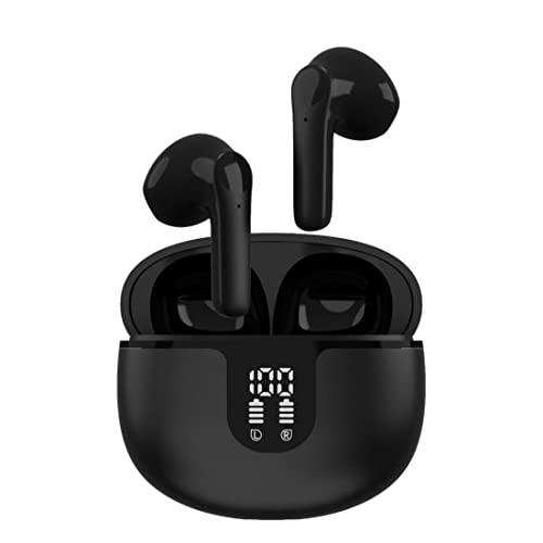 Bluetooth Kopfhörer,Kopfhörer Kabellos 5.1 HiFi Stereoklang,IPX7 Wasserdicht Wireless Kopfhörer,LED Anzeige Wireless Headphones,Mit Mic Touch Control Earbuds,für iOS, Andriod von Kebensh