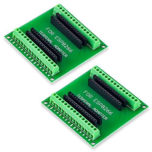 KeeYees 2 Stück Erweiterungskarte Kits GPIO 1 in 2 für ESP8266 ESP-12E Entwicklungs-Board von KeeYees