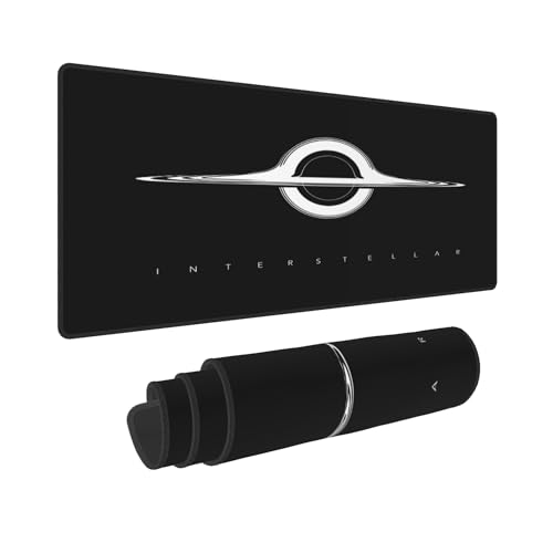 Keebik Gaming-Mauspad, Schwerkraft-Interstellar-Mauspad, großes erweitertes Computer-Mauspad, Tastatur, komplettes Schreibtisch-Mauspad für Gaming, Büro, Zuhause, 30 x 60 cm von Keebik