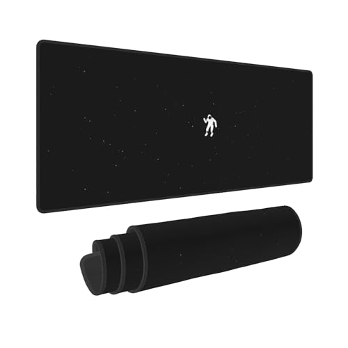 Keebik Gaming-Mauspad, Schwerkraft-Universum, großes erweitertes Computer-Mauspad, Tastatur, komplettes Schreibtisch-Mauspad für Gaming, Büro, Zuhause, 30 x 60 cm von Keebik