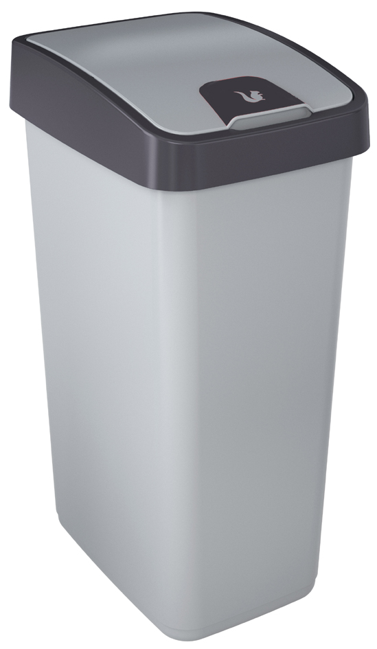 keeeper Abfalleimer , magne, , 45 Liter, silber / anthrazit keeeper Abfalleimer , magne, , 45 Liter, silber / anthrazit von Keeeper