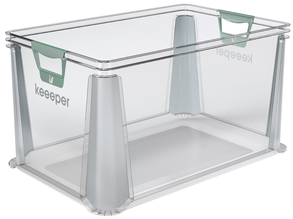 keeeper Aufbewahrungsbox , luis, , 64 Liter, transparent von Keeeper