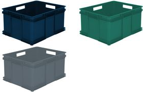keeeper Aufbewahrungsbox Euro-Box M bruno eco, blau Farbe: eco-blue, 16 Liter, aus 100% Recyclingkunststoff, - 1 Stück (1546167900000) von Keeeper