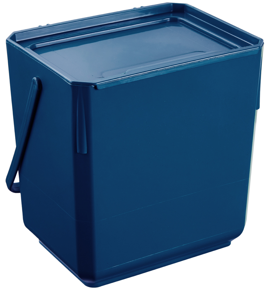 keeeper Bio-Abfallbehälter , knut, , 4,5 Liter, eco-blue von Keeeper