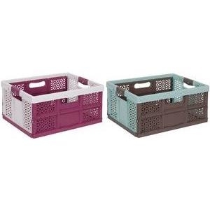 keeeper Profi-Klappbox lea, 32 Liter, PP, mint / taupe Tragkraft: 40 kg, patentierter Faltmechanismus, vier - 1 Stück (1029601600000) von Keeeper