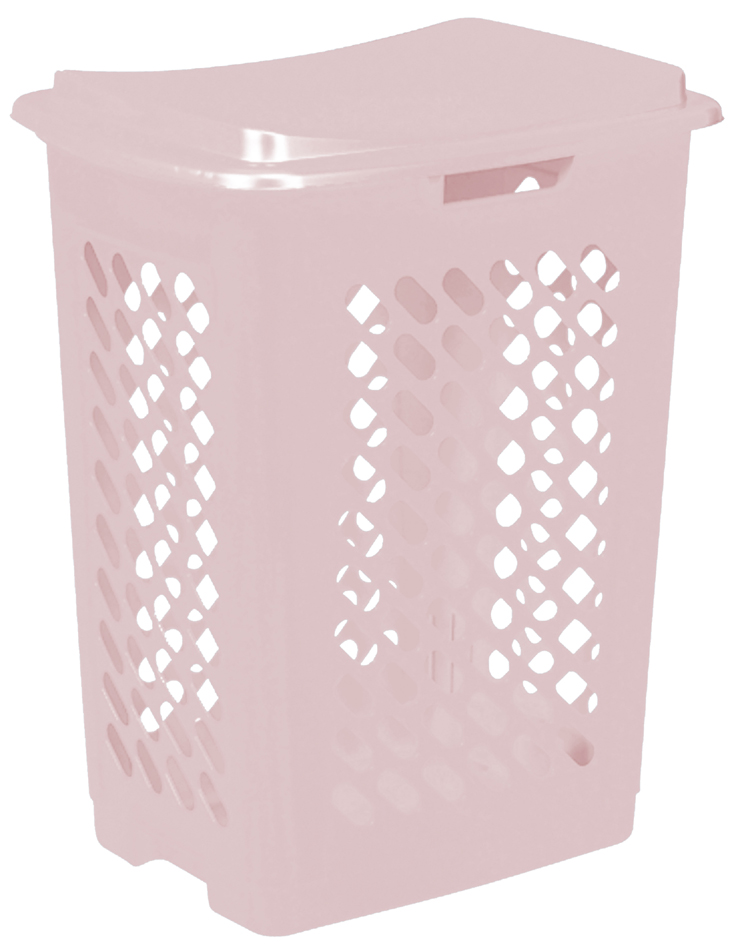 keeeper Wäschebox , piet, , mit Deckel, 60 Liter, nordic-pink von Keeeper