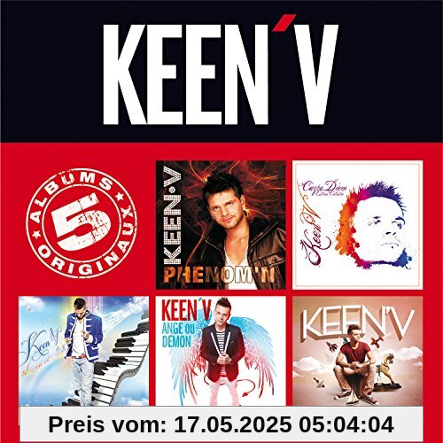 5 Albums Originaux (Capbox 5 CD Tirage Limite) von Keen'V
