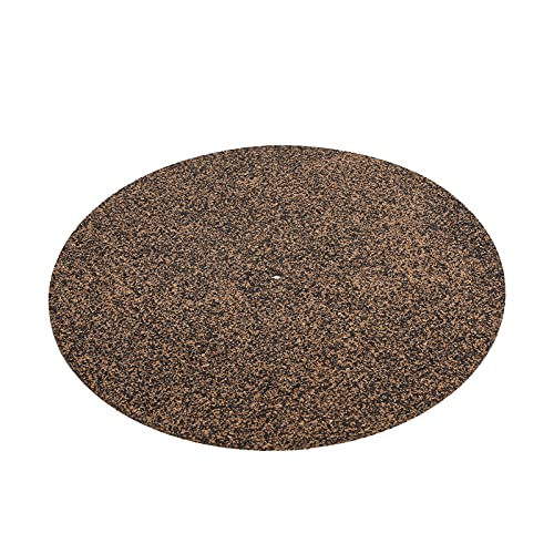 12in Rekordmattenpadkork Nicht -Slip -Anti Static Plattenspieler Slipmat für Rekordspieler Zubehör, Langlebiger, Schockdes Lebensdauerweichmaterial 12in Rekordmattenpadkork Nicht -Slip -Anti Static Plattenspieler Slipmat für Rekordspieler Zubehör, Langlebiger, Schockdes Lebensdauerweichmaterial von Keenso