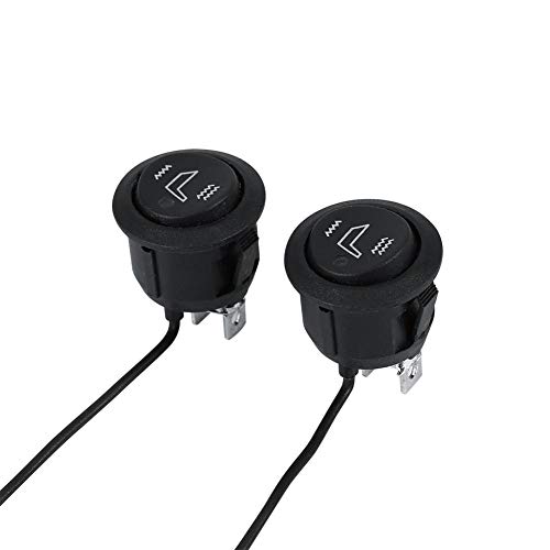 2 Stück Auto Sitzheizung Schalter, Universal Auto 12V 3 Polig Runde Sitzheizung Schalter für Sitze - Auto, Motorrad, RV, Boot, SUV, LKW 2 Stück Auto Sitzheizung Schalter, Universal Auto 12V 3 Polig Runde Sitzheizung Schalter für Sitze - Auto, Motorrad, RV, Boot, SUV, LKW von Keenso
