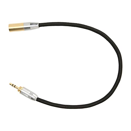 3,5 Mm Bis XLR -Kabel Reine Soundeffekte HIFI -Qualität, Goldener Adapter für Mikrofonmischerkamera 3,5 Mm Bis XLR -Kabel Reine Soundeffekte HIFI -Qualität, Goldener Adapter für Mikrofonmischerkamera von Keenso