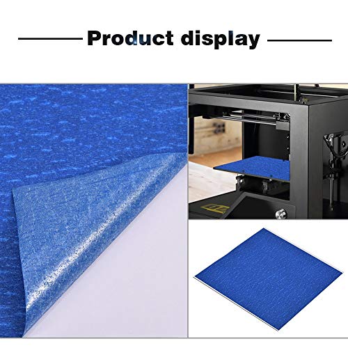 3D -Druckerteile Aufkleber Klebeband Easy Tear Higher Festhäsive für Heißbettplatte für Hobbyisten Blau 5pcs 210 X 200 Mm von Keenso