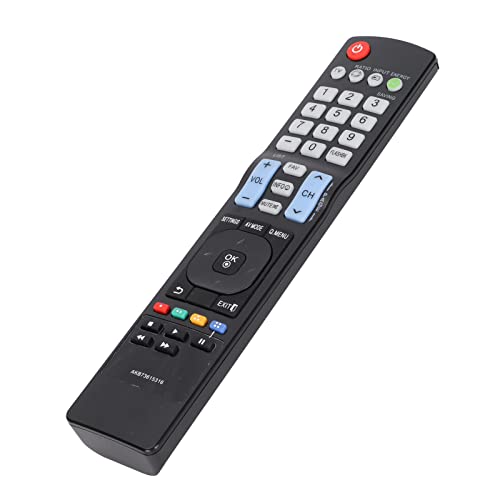 47LS4600-UA 52PA4900 60PA5500-UA TV-Fernbedienung, Haltbares ABS-Material, Leicht zu Bedienende Tasten, Geeignet für TV, 1 Fernbedienung von Keenso
