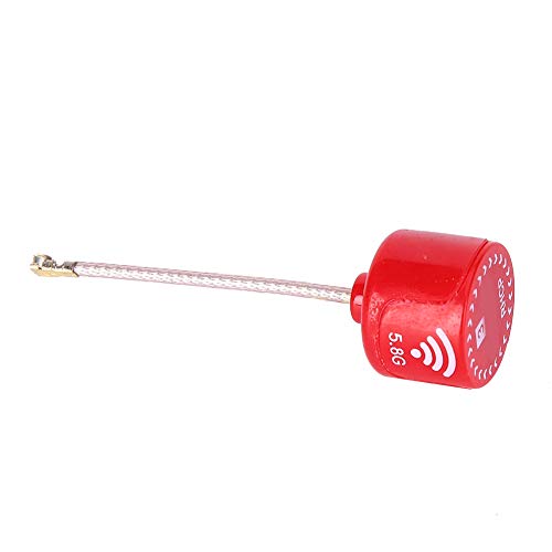 5,8 GHz 3 DBi LHCP High Gain Antenne für FPV Racing Drone RC Teile Zubehör Rot (UFL) von Keenso