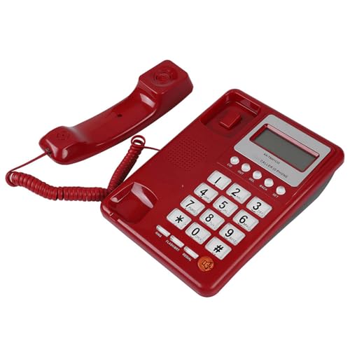 Anrufer-ID-Anzeige Corded Desktop-Telefon in Echtzeit und Woche Display für die Verwendung von Heim- und Hotelbüro von Keenso