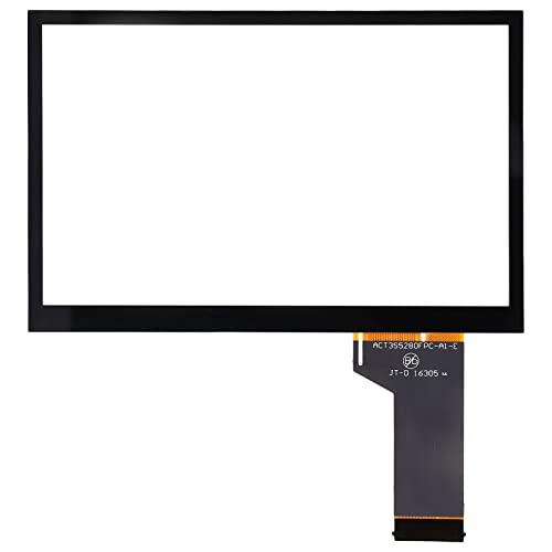 Auto Touchscreen Glas, Auto LCD Touchscreen Digitizer TDO‑WVGA0633F00039 CD DVD Touchscreen Digitizer Ersatz für MIB Auto-Audio/Video-Umrüstung von Keenso