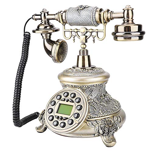 Automatisches Telefon-ID-Agentur Telefon mit Elektronischem Kalender für Heimtelefon, Harzmaterial, MS-5700D EU Retro-Stil Feste Leitung für Home Automatisches Telefon-ID-Agentur Telefon mit Elektronischem Kalender für Heimtelefon, Harzmaterial, MS-5700D EU Retro-Stil Feste Leitung für Home von Keenso