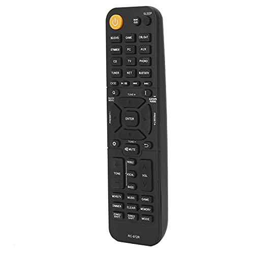 Black Fernbedienung RC-972R für TV TX-NR696 TX-NR797 TX-RZ840, Exquisite Erscheinungsbild und Komfortables Gefühl [TV-Accessoires] von Keenso