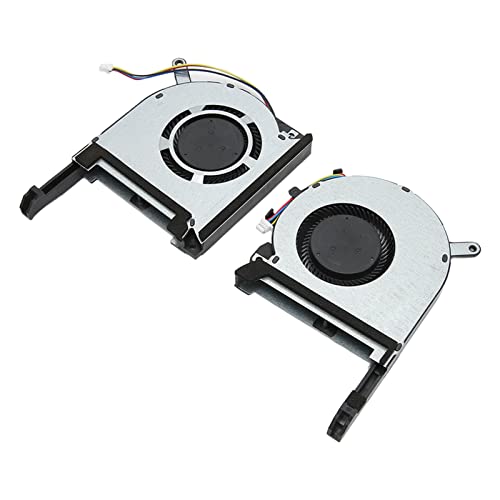 CPU GPU -Kühllüfter 4 Pin Good Wärme Dissipation Laptop -Kühllüfter für TUF Gaming FX505DU für FX505dy für (CPU- und GPU-Lüfter) von Keenso