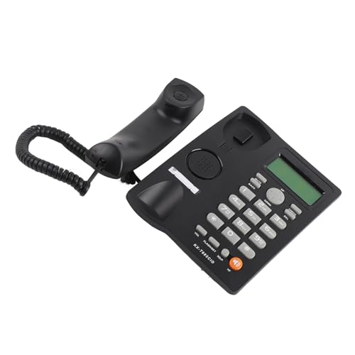 Caller ID Telefon Klare Klangstummel Funktion für Einen Sicher (Black) von Keenso