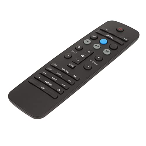 Compact Soundbar Fernbedienung für Fidelio YKF297 006, Nachhaltiger Ersatzstrahlendlautsprecher - Premium -Material, Anwendbar für HTL9100 HTL5120 HTL7180 von Keenso