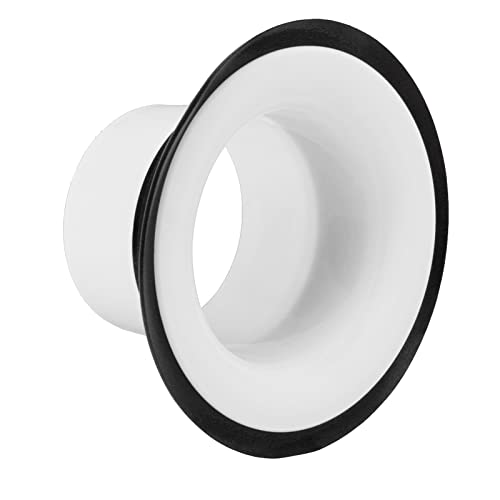 Drum Enhancer mit Öffnungsschützer Aufkleber - Kompakte Größe ABS GUMM MATERIAL BACS -Trommel Kick Boost Accessoires (WHITE) von Keenso