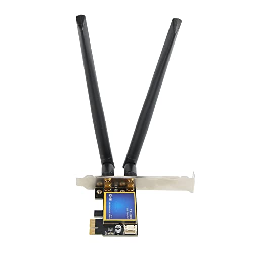 Dual Band PCIe WiFi Card 1200 Mbit/S 4.0 Wireless Network Adapter für Computer, Umfangreiche Reichweite, 1 Netzwerkkarte 2 Antenne 7 8 10 Plug -and -Play Dual Band PCIe WiFi Card 1200 Mbit/S 4.0 Wireless Network Adapter für Computer, Umfangreiche Reichweite, 1 Netzwerkkarte 2 Antenne 7 8 10 Plug -and -Play von Keenso