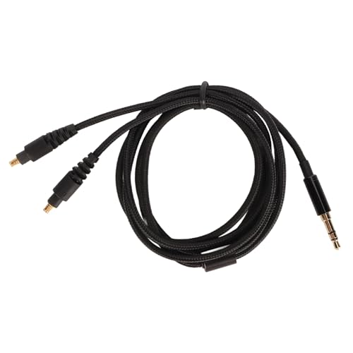 Gold Plattierte Ersatz -Kopfhörer -Kabel Flechtkabel für ATH ESW990H ATH ES770H, Verbesserte Klangqualität für Musikbegeisterte Gold Plattierte Ersatz -Kopfhörer -Kabel Flechtkabel für ATH ESW990H ATH ES770H, Verbesserte Klangqualität für Musikbegeisterte von Keenso