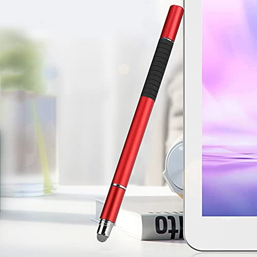 Hochgenauige Kapazitive Stylus -Stoffstilstilt -Tipdiscball Stift für Mobiltelefontablet, Ideal Zum Zeichnen, Geeigneter Kapazitivbildschirme Geeignet (Rot) von Keenso