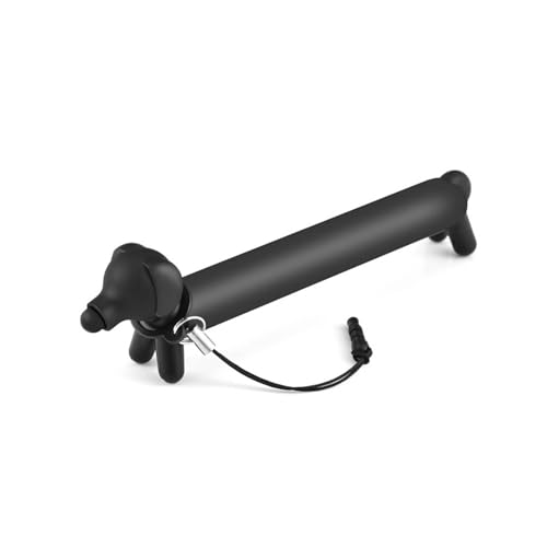Hundetyp Cute Stylus Stift für Telefontablette, Hochsensitivitäts-Touch-Stift für Mobiltelefone Tablet Zeichnung, Universelle Elektronische Geräte, Kunststoff Schwarz (Hund) von Keenso