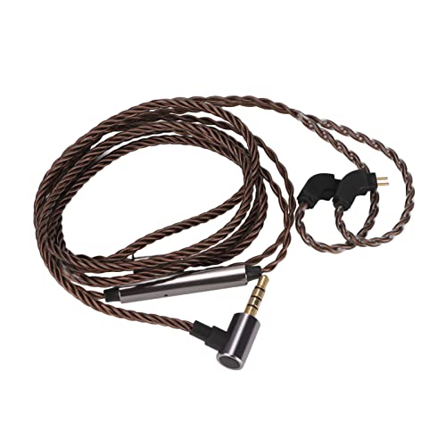 Keenso 2 Pin 0,78 Mm Kopfhörerkabel Sauerstoffkupferdraht mit MIC für TRN V80 V20 V60, Königin, UE -Kopfhörer Keenso 2 Pin 0,78 Mm Kopfhörerkabel Sauerstoffkupferdraht mit MIC für TRN V80 V20 V60, Königin, UE -Kopfhörer von Keenso