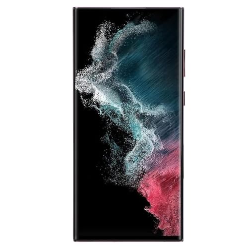 Keenso 6,8 -Zoll -Bildschirmersatz für Ultra 5G SM S908U Dynamic 2X Display Digitizer mit Rahmen, Großartige Bildschirmlebnisse für DIY Enthusiasten (Rot) von Keenso