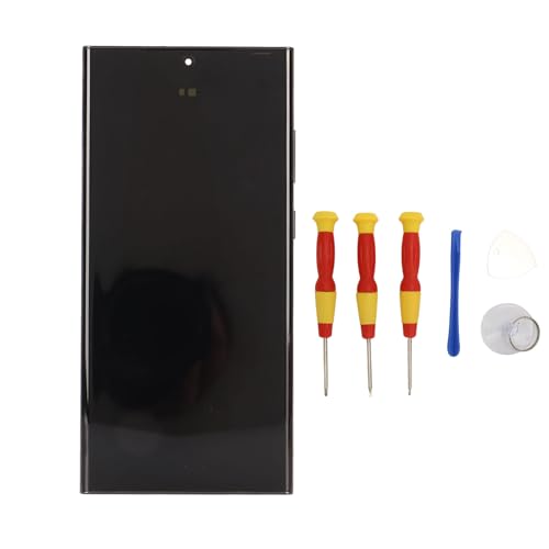 Keenso Digitalisierer Bildschirm Berührungsbaugruppe, Mobiltelefon Digitalisierer Touchsbildschirm Anzeigebildschirm Ersatzbaugruppe mit Frame -Fingerabdruckfunktion für Ultra S918U W von Keenso