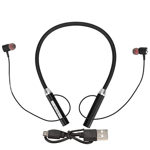 Keenso Halsband - -Ohrhörer, Drahtlose Kopfhörer mit Mikrofon Zum Laufen (Black) von Keenso