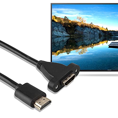 Keenso Hochgeschwindigkeits -Hochgeschwindigkeits -Verlängerungsadapter für HDTV, Digital TV, 0./0.6m/1.2m (#1) von Keenso