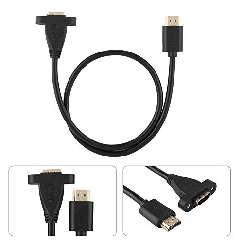 Keenso Hochgeschwindigkeits -Hochgeschwindigkeits -Verlängerungsadapter für HDTV, Digital TV, 0./0.6m/1.2m (#2) von Keenso