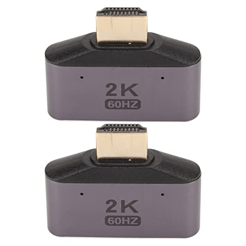 Keenso Kompakte HD -Multimedia -Schnittstelle 1 zu 2 Adapter Männlich Bis Zwei Weiblicher Splitter mit Hoher Auflösung für LCDs und DVD Spieler von Keenso