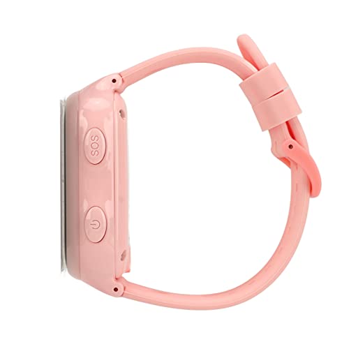 Keenso Smartwatch, Videokamera-Uhr, Wecker, Wiederaufladbar, für die Schule für (Rosa Englisch) von Keenso