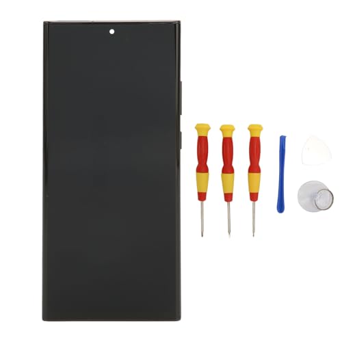 Keenso Telefonbildschirm -Ersatzkit, Black Phone Touchscreen -Anzeige Montage mit Rahmenreparaturwerkzeug für Note 20 Ultra Keenso Telefonbildschirm -Ersatzkit, Black Phone Touchscreen -Anzeige Montage mit Rahmenreparaturwerkzeug für Note 20 Ultra von Keenso